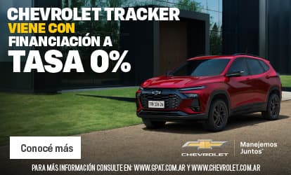 Chevrolet Tracker con financiación a tasa 0%