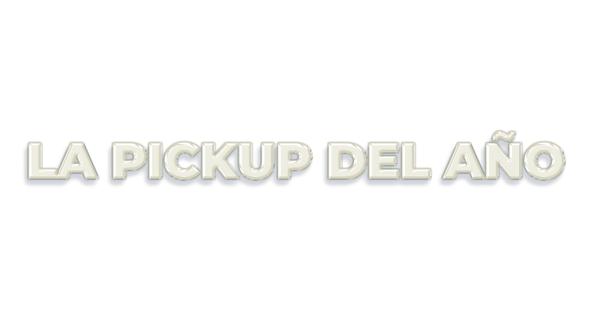 La pick-up del año