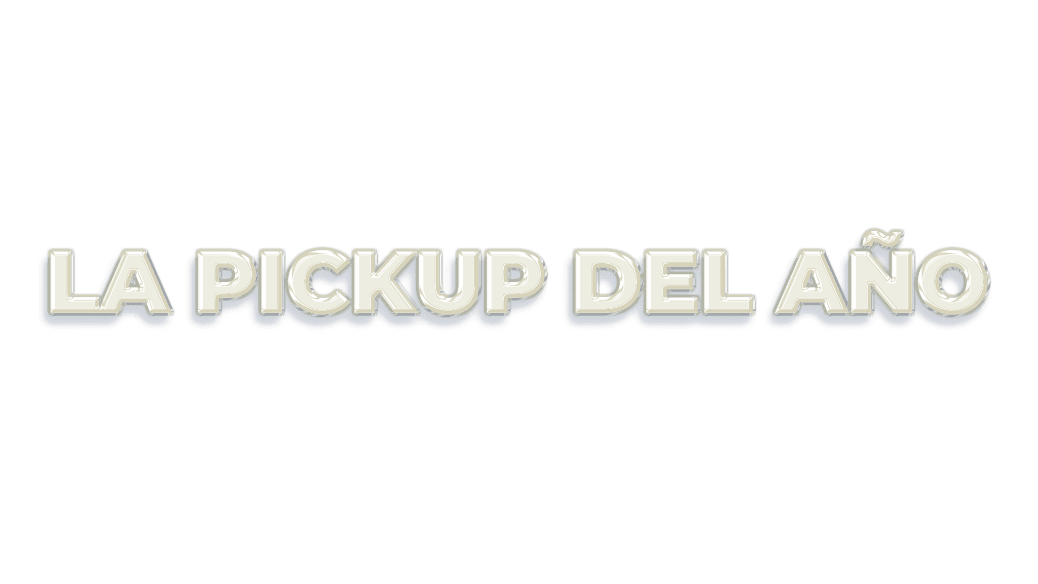 La pick-up del año
