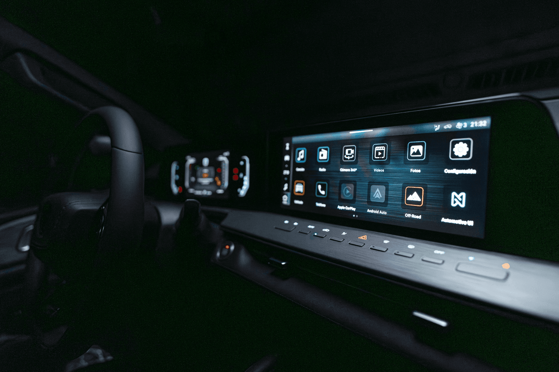 RAM Dakota interior